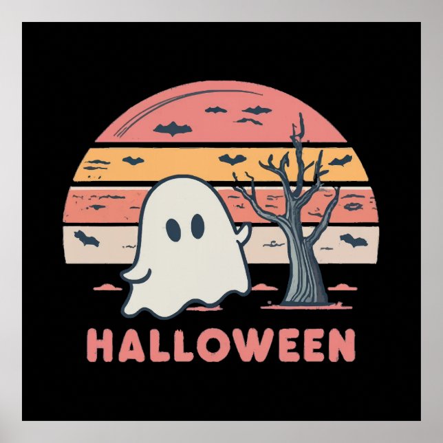Pink Ghost Poster (Front)