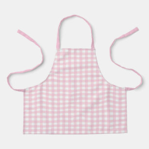 Pink Gingham Apron