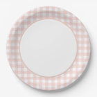 Pink Gingham Girl Baby Shower