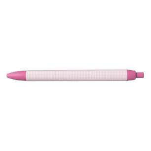 Pink Gingham Pen