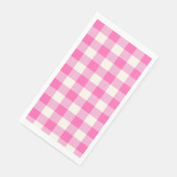 Pink Gingham Plaid Cottagecore