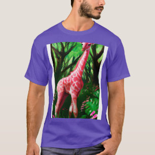 Pink Giraffe 3 T-Shirt