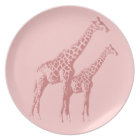Pink Giraffe Sketch