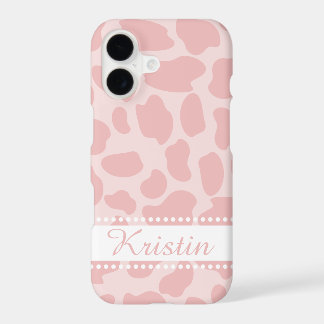 Pink Giraffe Spots