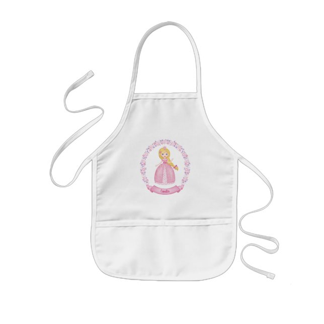 Pink Girl Apron (Front)