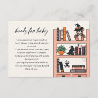 Pink Girl Halloween Baby Shower Books For Baby