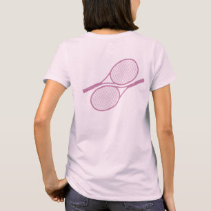 pink girl tennis player T-Shirt