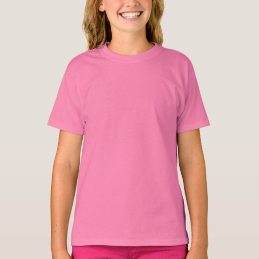 Plain Pink TShirts & Shirt Designs Zazzle UK
