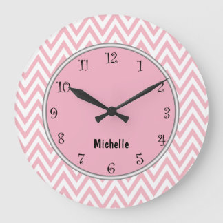 Pink Girly Clocks