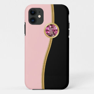 Pink Girly Jewel iPhone Cases