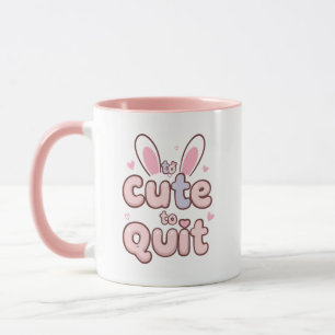 Pink Girly Motivational Saying Mug