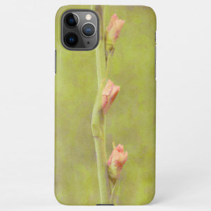 Pink Gladiolus Flower Bud Art Phone Case