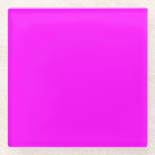 Pink Glass Coaster
