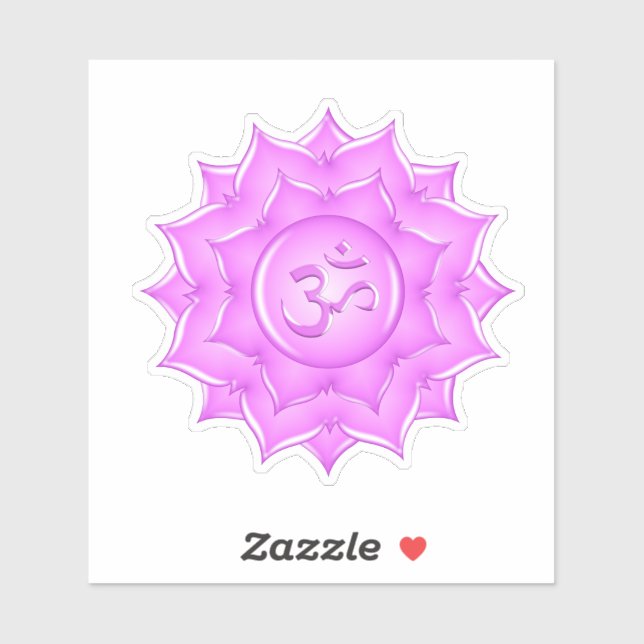 Pink Glass Lotus Flower (Sheet)