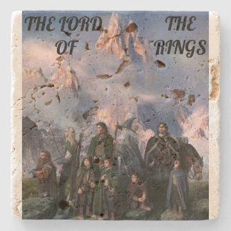 Pink glasses the Lord of the Rings Stone Coaster
