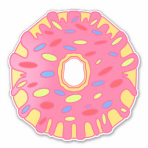Pink Glazed Doughnut