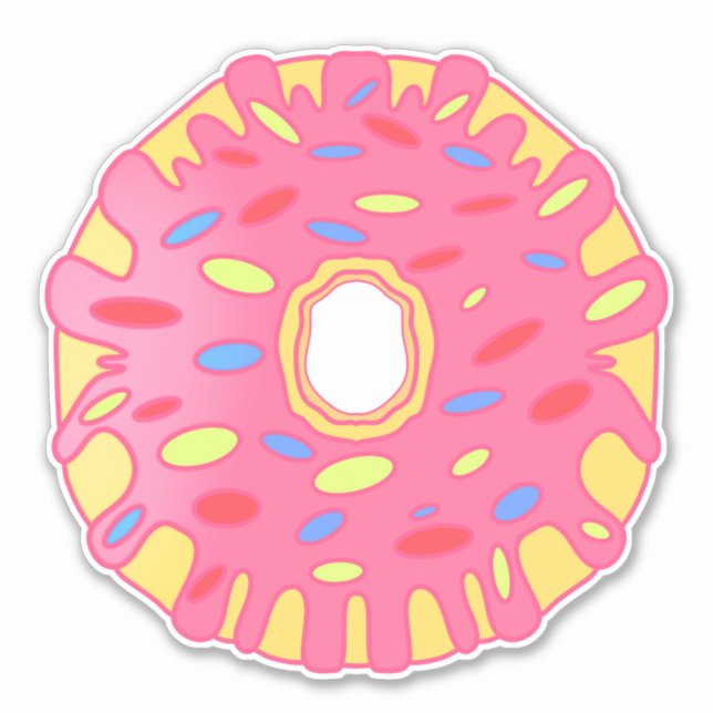 Pink Glazed Doughnut (Front)