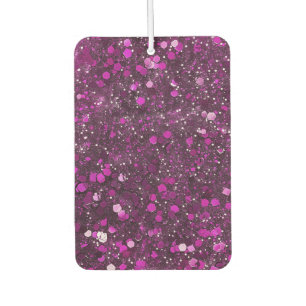 Pink Glitter Air Freshener