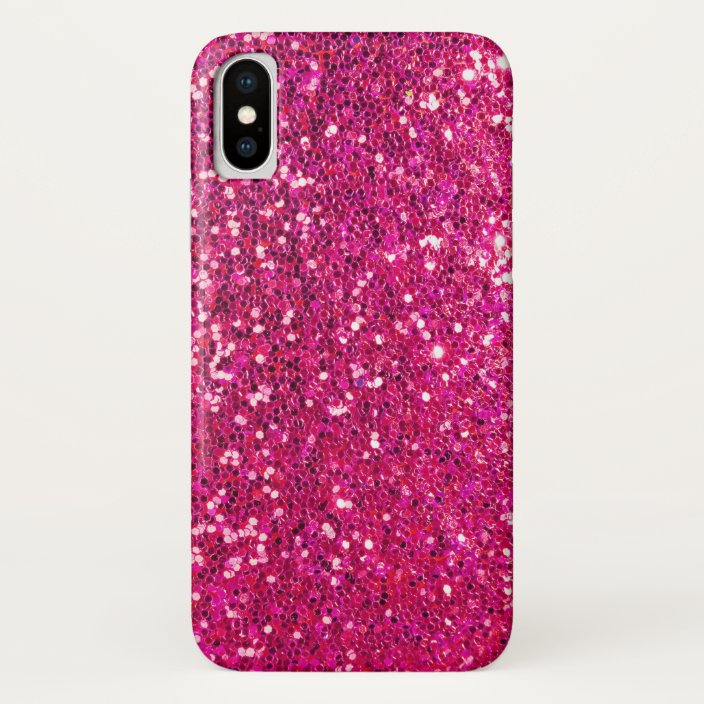 Pink Glitter Case-Mate iPhone Case | Zazzle.co.uk