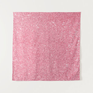 Pink glitter, Christmas abstract texture. Tapestry
