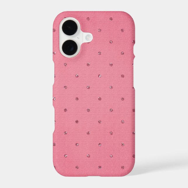 Pink Glitter Dots (Back)