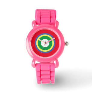 Pink Glitter Girl's Watch