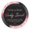 Pink Glitter Ink On Black Body Scrub Labels