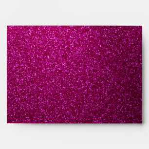 Pink Glitter-Like  Envelope