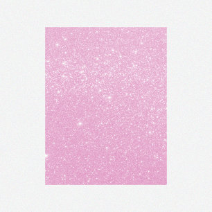 Pink Glitter Scrapbook Paper