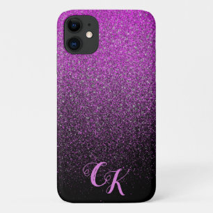 Pink Glitter Shimmer Personalised Phone Case