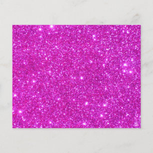 Pink Glitter Sparkle Customisable Design Flyer