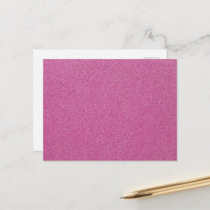 Pink Glitter, Sparkle, Glitter Background Postcard