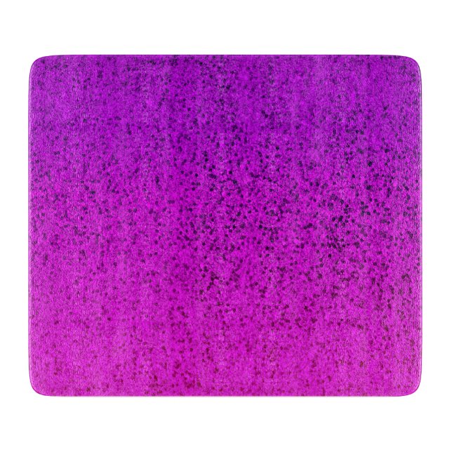 Pink Glitter Sparkle Shiny Shimmer Cutting Board (Front)