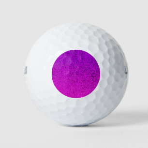 Pink Glitter Sparkle Shiny Shimmer Golf Balls
