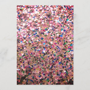 Pink Glitter Template