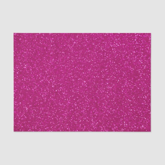 Pink Glitter Tissue Paper (Front)
