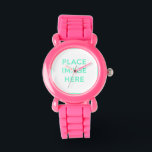 Pink Glitter Watch<br><div class="desc">Pink Glitter Watch</div>