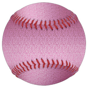 Pink Glittery Gradient Softball