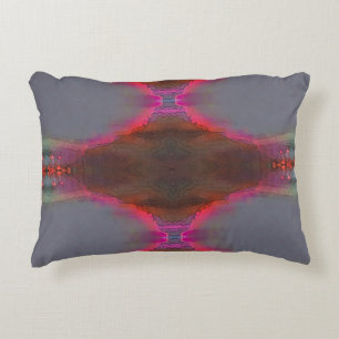 Pink glow 1 decorative cushion