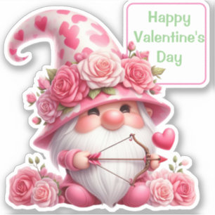 Pink Gnome Valentine Cupid Contour
