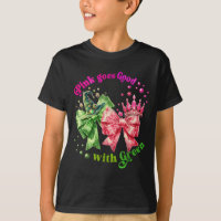 Pink Goes Good With Green Funny Halloween Witch Wo