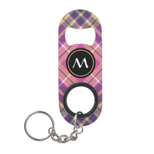 Pink, Gold and Blue Tartan