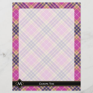 Pink, Gold and Blue Tartan Flyer