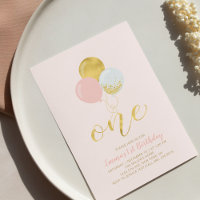 Pink & Gold Balloons Guided Parents