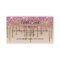 Pink & Gold Drip Glitter-Look Lashes Business Card