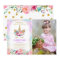 Pink & Gold Floral Unicorn Photo Birthday Party