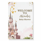Pink Gold Little Princess Royal Castle Baby Shower
