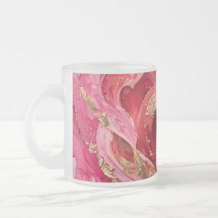 Pink & Gold Marble Elegance Mug