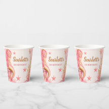 Pink & Gold Mermaid Birthday