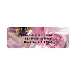 Pink & Gold Modern Floral Wedding Birthday Party